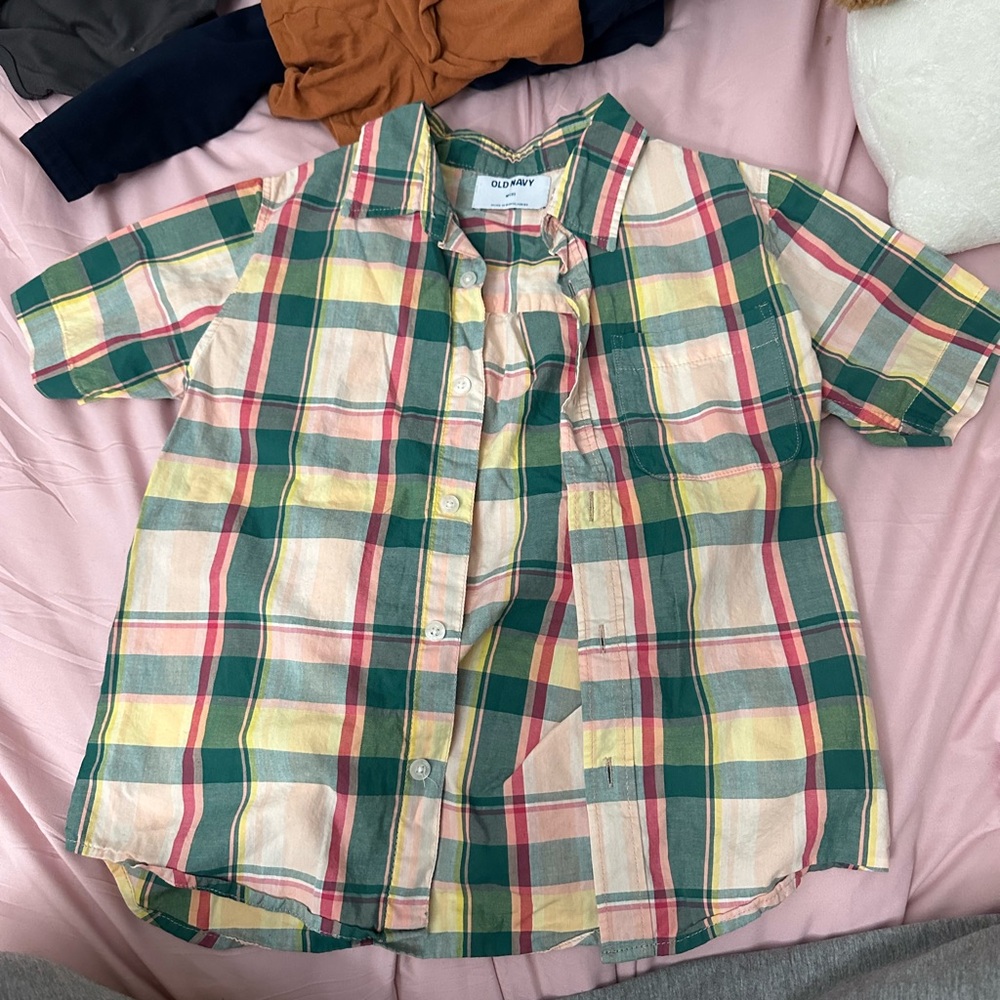 Old Navy flannel Button up